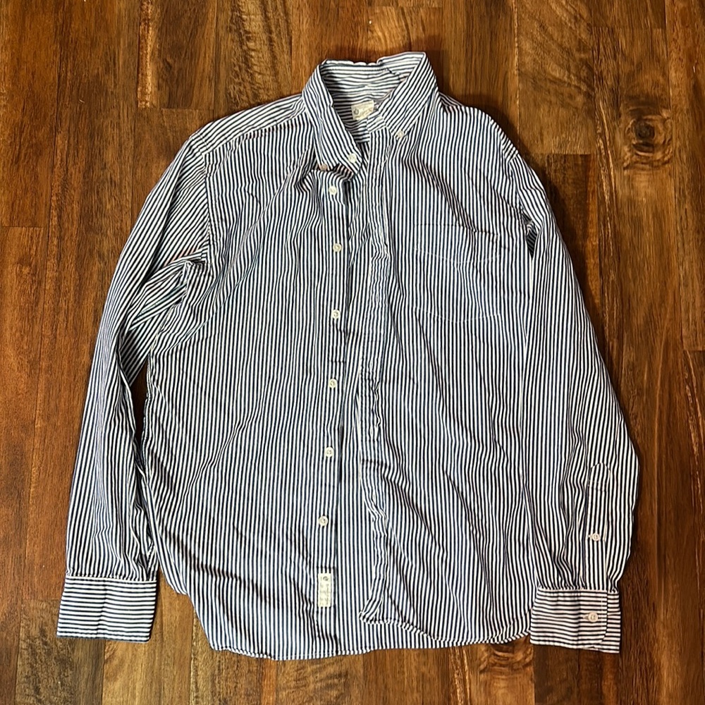 J Crew striped Button Down